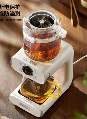 德世朗萃茶机家用办公室养生壶恒温调节多功能泡茶机蒸茶器
