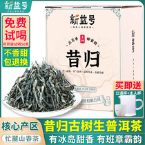 Xiuci Puer Tea raw tea Busy Foothills Mountain Ancient Tree Loose Tea 2022 New tea Yunnan Linvicang Puer Tea Tea Gift Box Tea