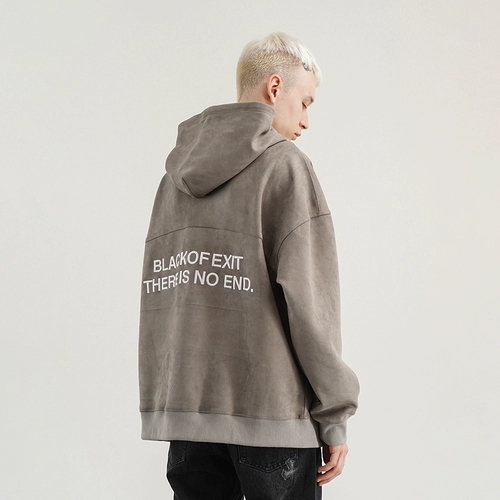 Оригинальная трехмерная толстовка с капюшоном, балахон, с вышивкой