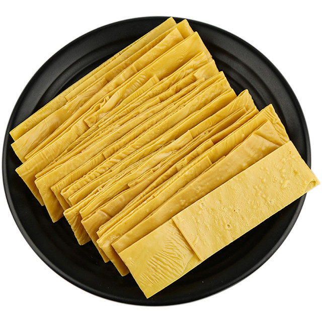 Hot pot bean curd skin strips Yunnan tofu skin oily soybean skin dry goods commercial wholesale soy products cold dishes