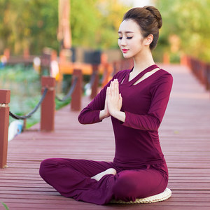 伽美斯春夏款专业瑜伽服运动套装女中袖显瘦瑜珈初学者表演健身服