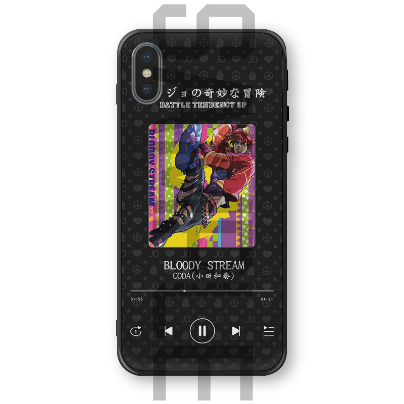 JOJO的奇妙冒险大二乔承太郎茸茸米斯达花京院处刑曲周边手机壳套 - 图0