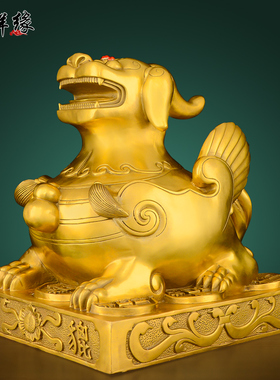 客厅办公室黄铜装饰摆件