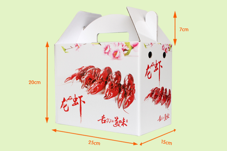 大小龙虾礼盒包装高档海鲜通用大礼包手提纸箱批发精品打包盒定制