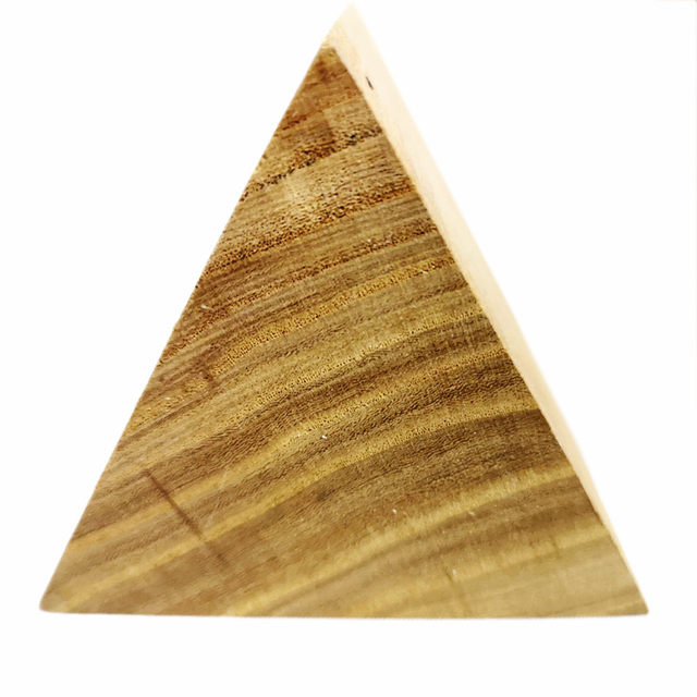 triangle wood block