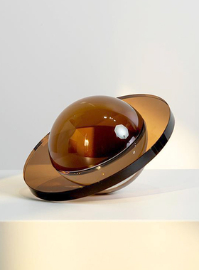 高级感样板间几何水晶意式