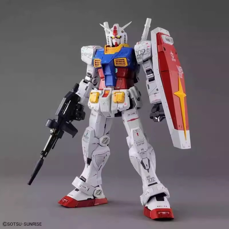 万代 PG UNLEASHED PGU 1/60 RX-78-2 元祖高达2.0 40周年 拼装 - 图0