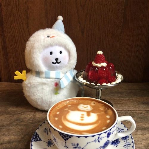 日本自嘲熊雪人娃衣毛绒公仔玩偶挂件海星体棉花娃娃生日礼物礼品 - 图2