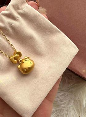 时尚kitty猫新中式颈链