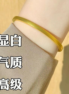 四方传承方形手镯古法简约