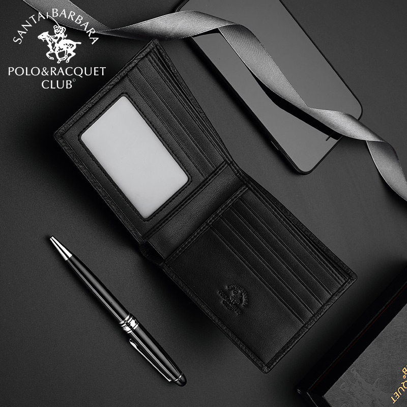 圣大保罗男士真皮2023新款牛皮钱夹 圣大保罗箱包钱包