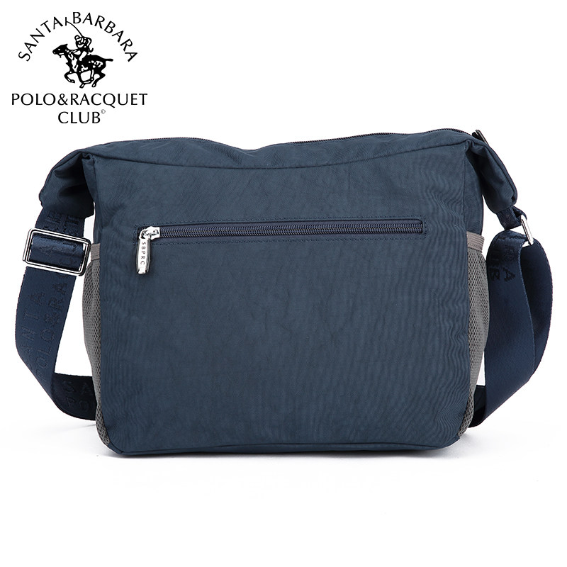 圣大保罗男士横款运动休闲单肩包 圣大保罗箱包男士包袋