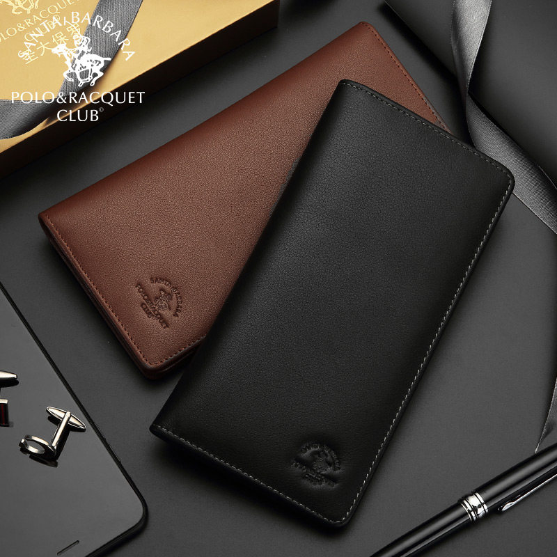 圣大保罗男士真皮2022新款长款钱包 圣大保罗箱包钱包