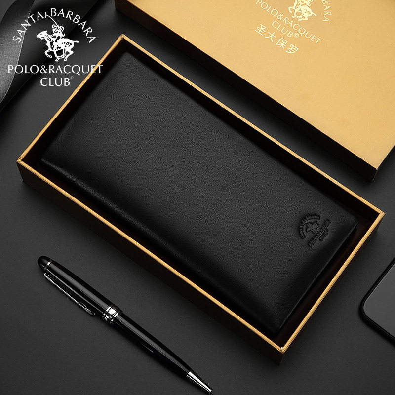 圣大保罗男士真皮2022新款长款钱包 圣大保罗箱包钱包