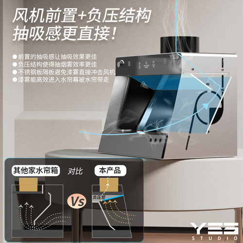 2026新品野沙精制模型喷涂水帘Vpro免组装手办喷涂抽油箱上色台 - 图2