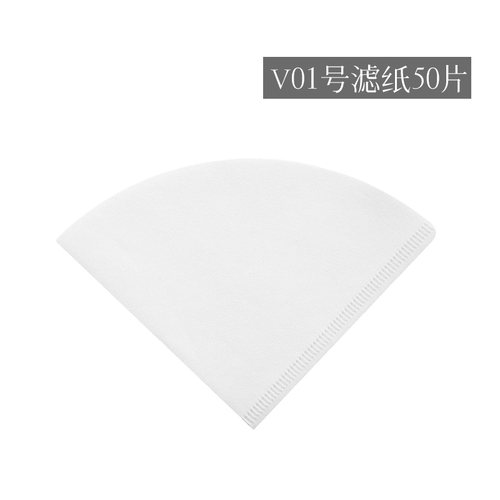 泰摩 手冲咖啡滤纸V60锥形扇形过滤杯V01/V02滴滤杯过滤纸1-4人份 - 图3