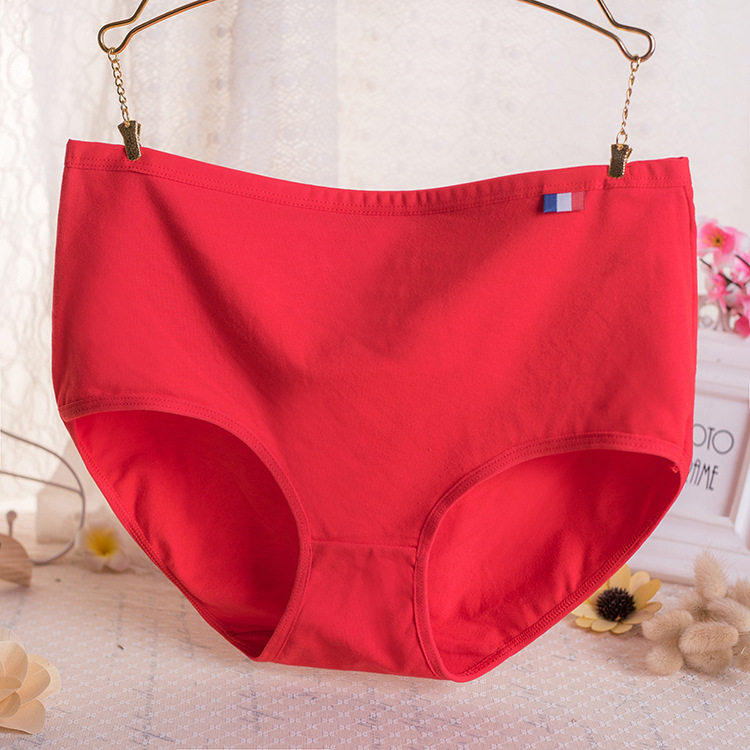 5条包邮 全棉女士内裤纯棉高腰大码棉质面料三角裤头比莫代尔厚,淘宝优惠券,粉丝福利购,淘宝优惠卷