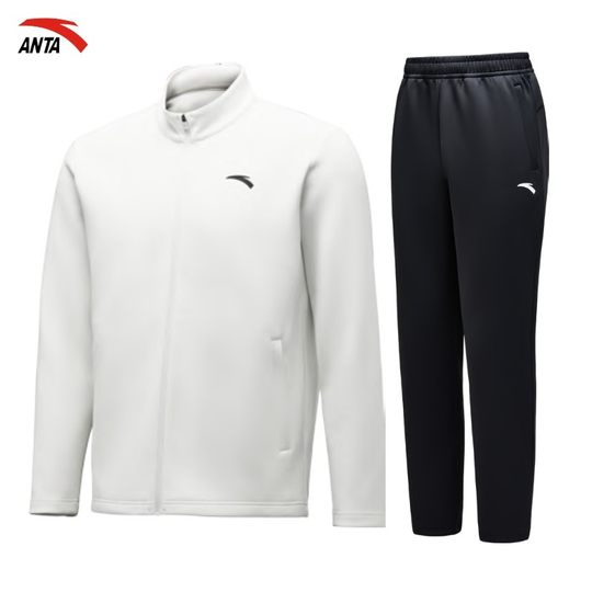 安踏24秋季运动套装男赞助国家队防风针织速干外套452410212