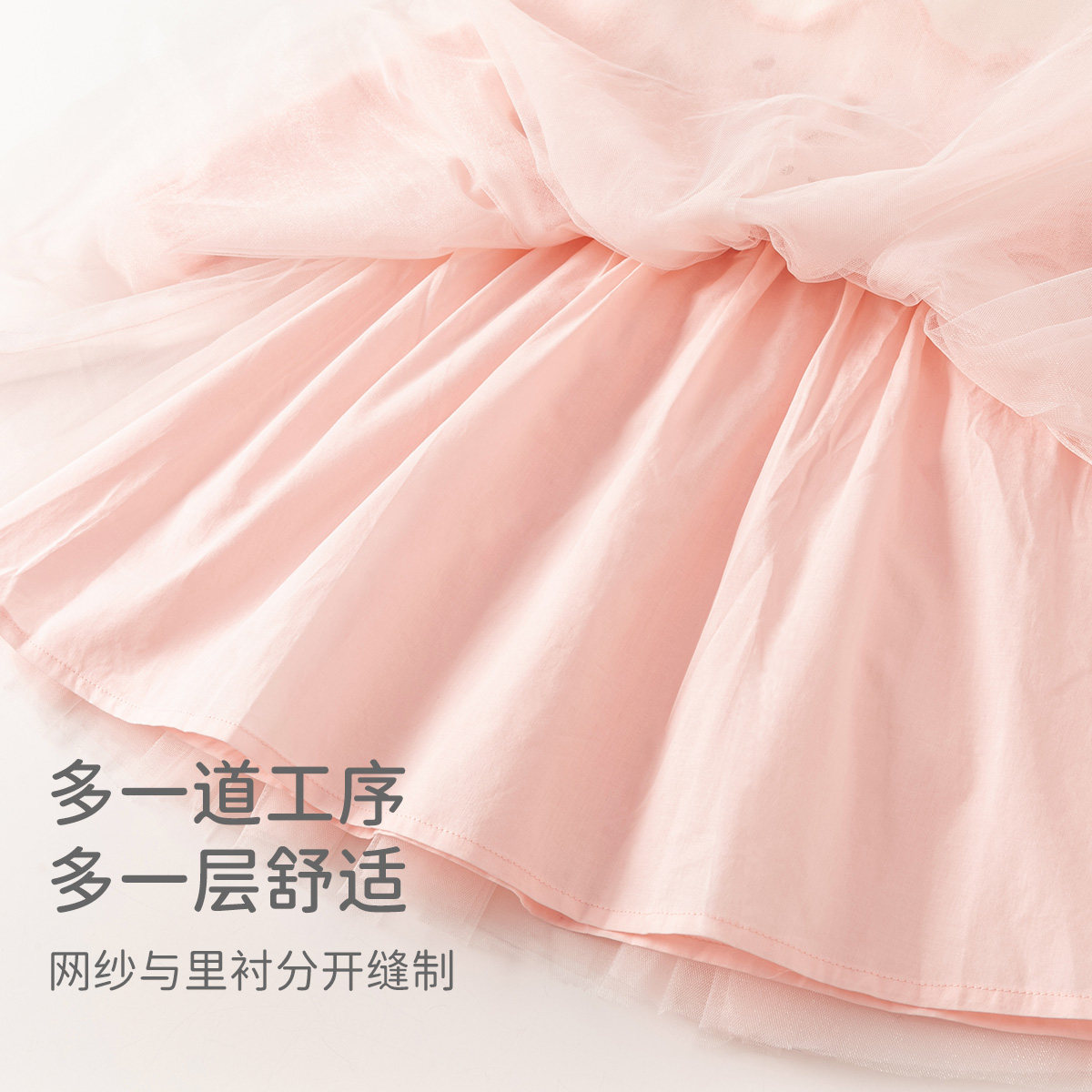 戴维贝拉儿童连衣裙新款秋装女童针织裙蓬蓬裙子小女孩公主裙童装,淘宝优惠券,粉丝福利购,淘宝优惠卷