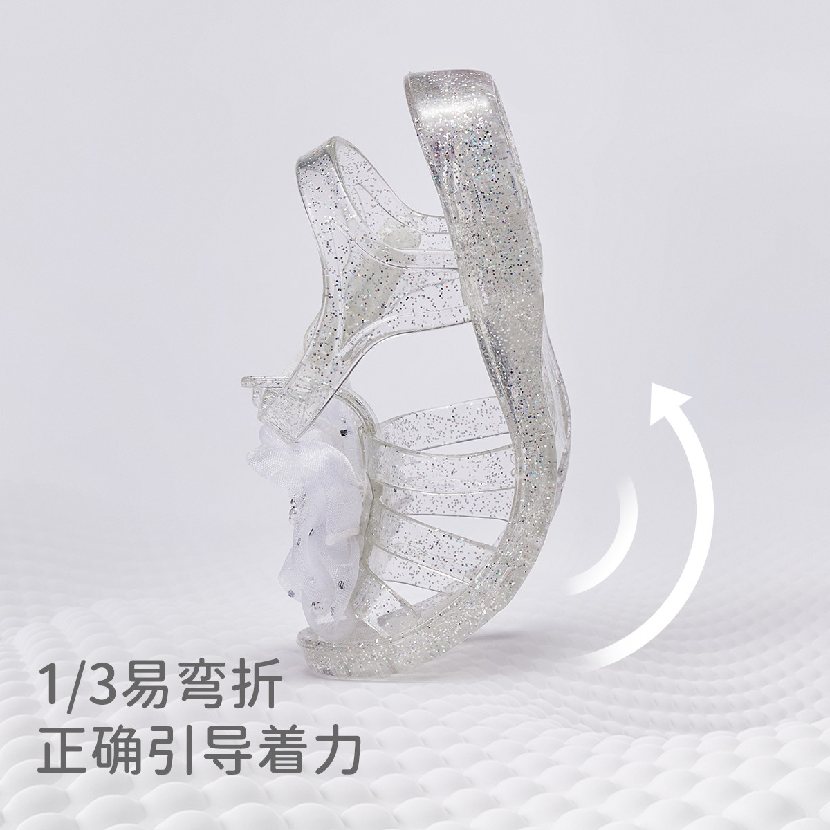 戴维贝拉儿童凉鞋2026夏季新款女童宝宝透明公主鞋露趾蝴蝶结鞋子,淘宝优惠券,粉丝福利购,淘宝优惠卷