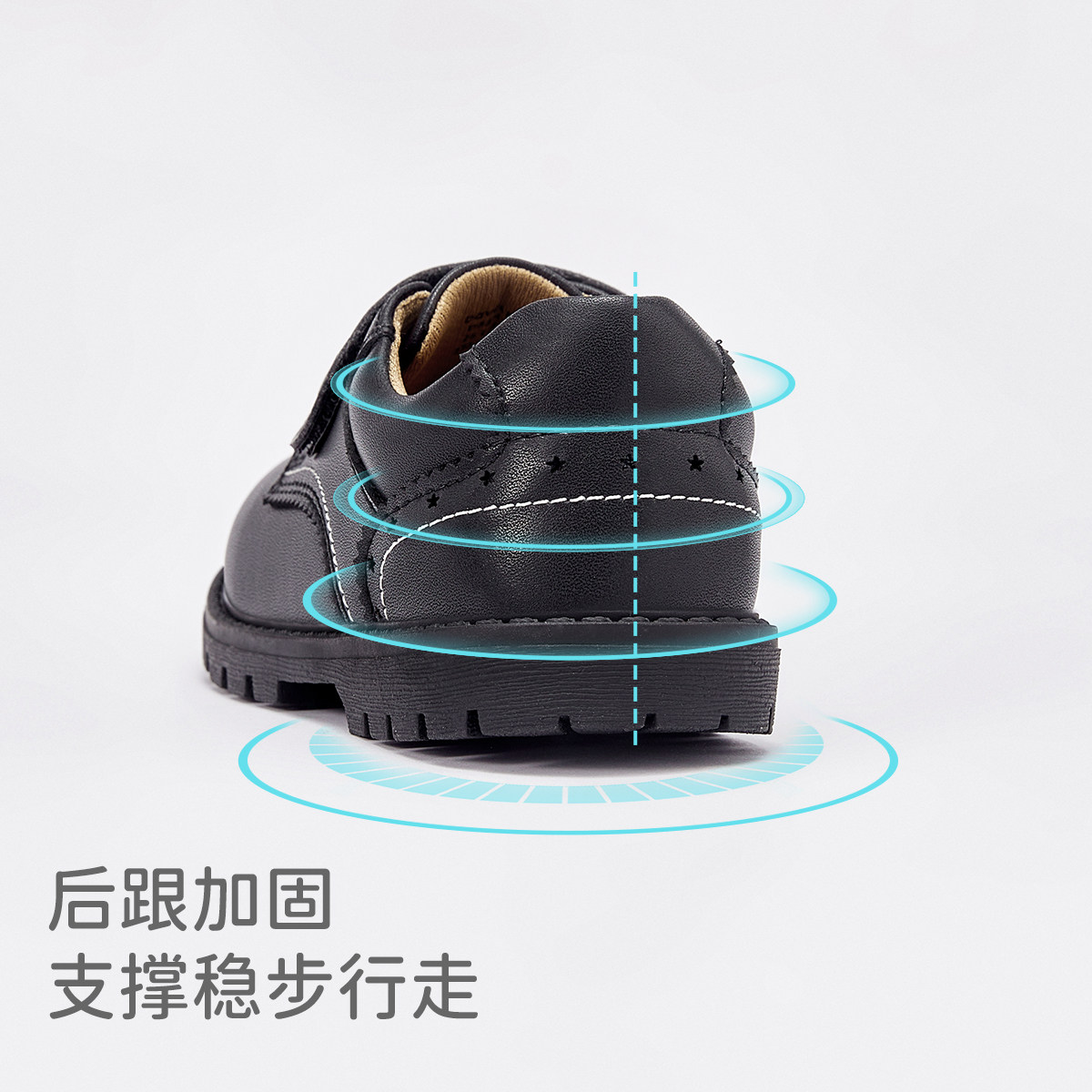 戴维贝拉儿童男童皮鞋英伦风女童黑色小皮鞋中大童2025秋装新款,淘宝优惠券,粉丝福利购,淘宝优惠卷