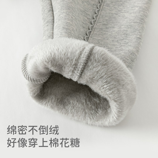 David Bella girls' pants 2025 winter new style children's casual pants children's baby fashionable trousers children's clothing