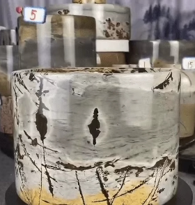 打磨定做各种尺寸花瓶国画石