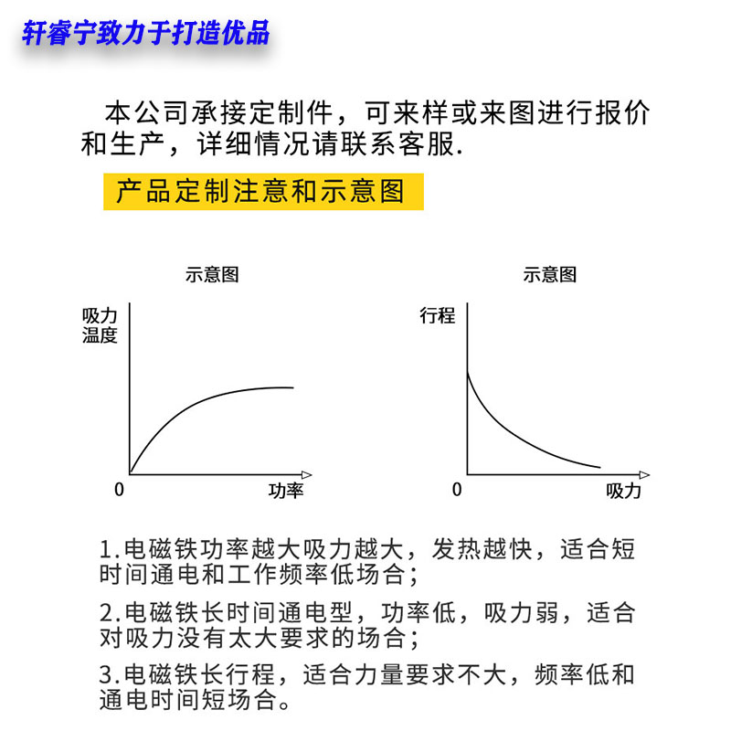 定制XR3N-2x60TL行程可调直流推拉圆管式电磁铁 螺线圈工业设备用 - 图0