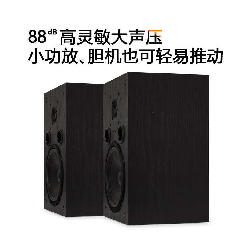 6.5寸家用hifi发烧级无源音箱书架箱家庭影院环绕车机壁挂音响