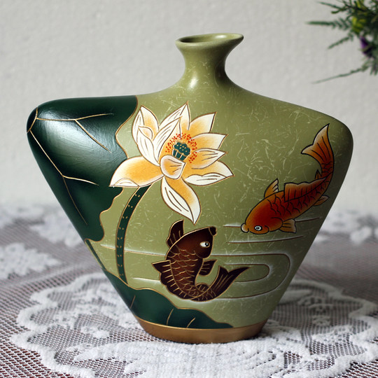 Yunnan specialty handicrafts ceramic ornaments vases