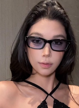 弗瑞姆方框蓝色斯文小脸墨镜男