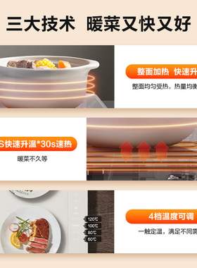 【自营】松下拼接式暖菜板多功能家用恒温餐桌保温可调温暖菜神器