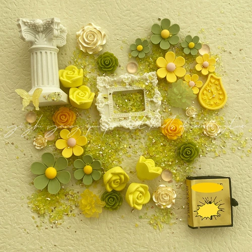 Кремовый набор материалов, комплект, чехол для телефона с аксессуарами, «сделай сам»