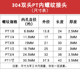 304 stainless steel pipe inner wire joint welded double-headed inch thread PT RC1/8 1/4 G1/2 3/4 1 inch