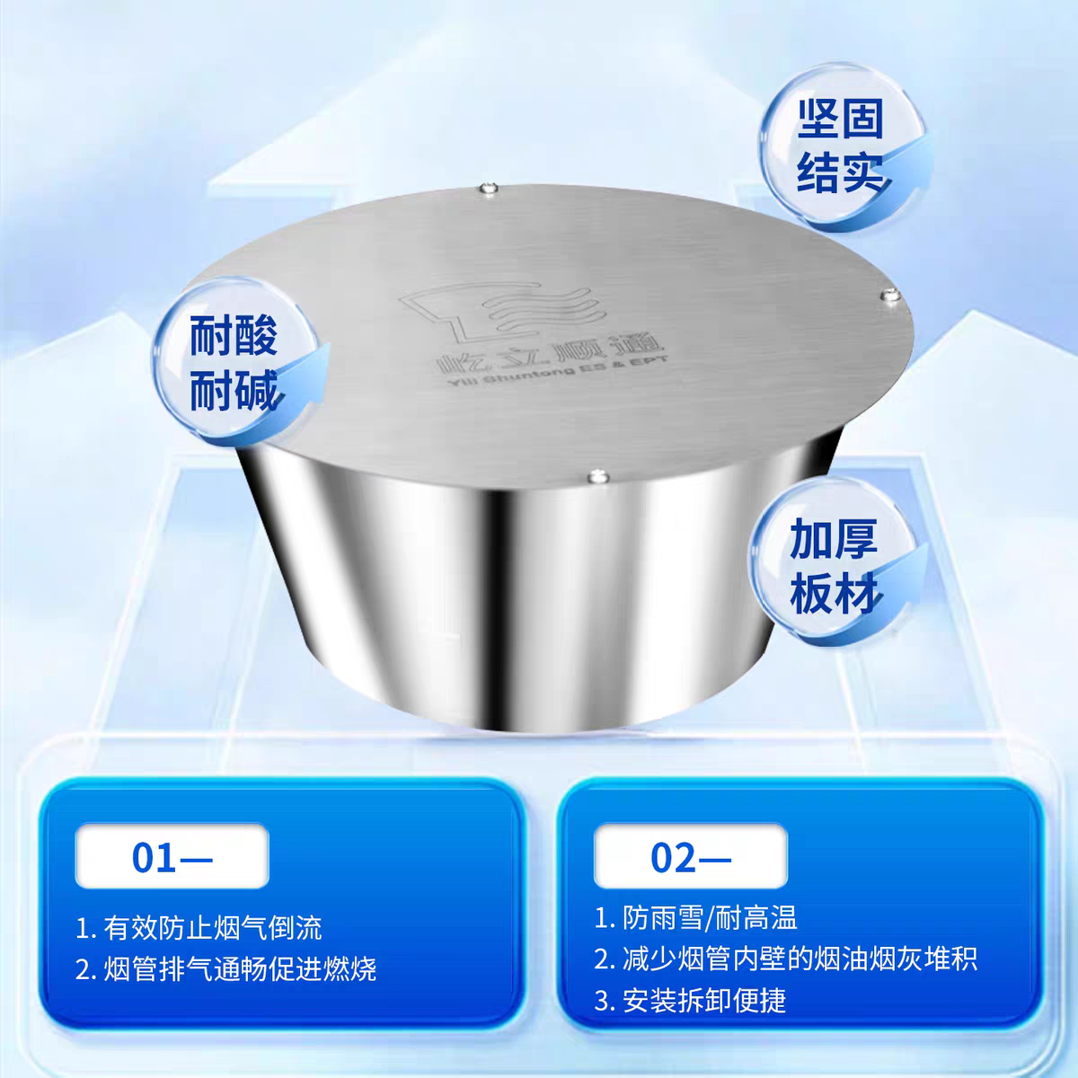 不锈钢静态无动力风帽顶通风器厕所厂房烟道排气帽风球屋顶换气球,淘宝优惠券,粉丝福利购,淘宝优惠卷