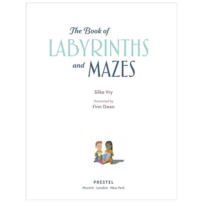 【现货】一本关于多样迷宫之书The Book of Labyrinths and Mazes 6岁以上益智玩乐趣味迷宫书 英文原版 迷路园书籍进口 - 图2