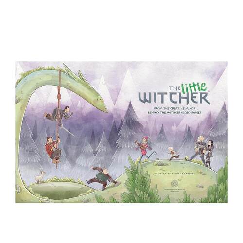 【现货】漫画 小巫师 The Little Witcher 英文漫画书原版进口美漫漫画书籍 意大利画师Giada Carboni - 图0