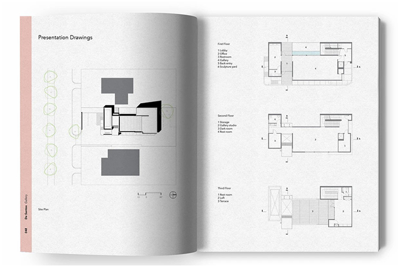 【现货】Architecture for the Arts: The De Santos& Sicardi Galleries，艺术建筑:德桑托斯&西卡尔迪美术馆英文建筑师工作室-图3