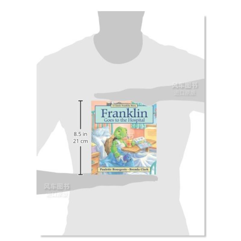 【预 售】富兰克林去医院 Franklin Goes to the Hospital (Classic Franklin Stories) 英文原版进口外版图书 - 图3