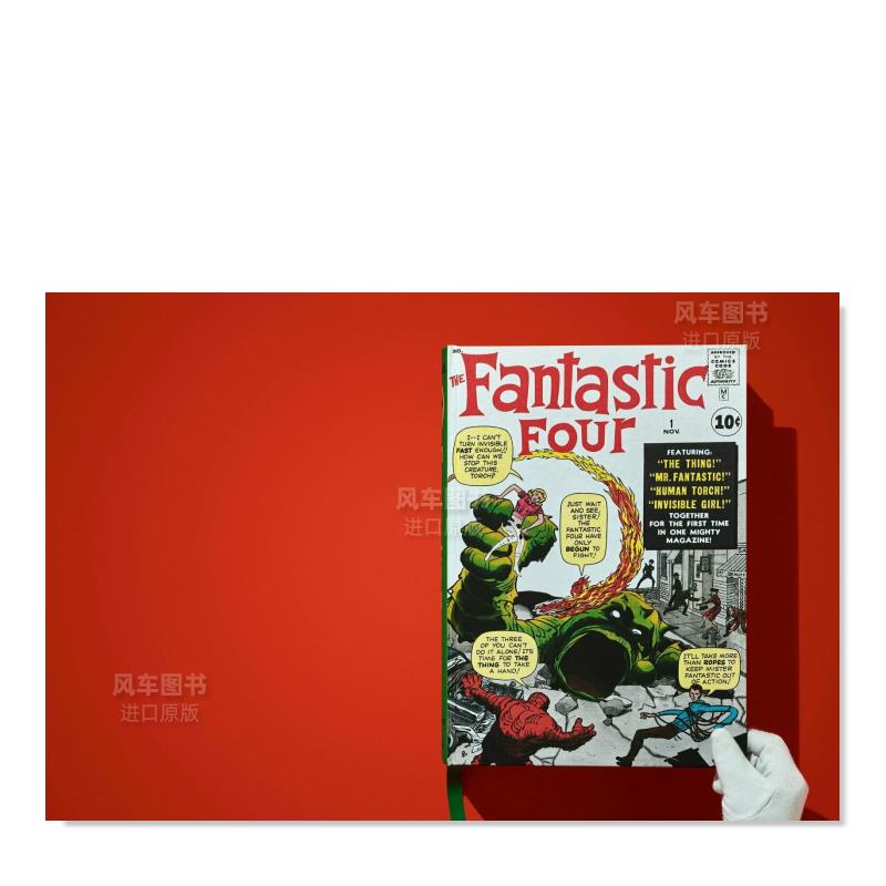 【现货】漫威漫画图书馆:神奇四侠卷1 Marvel Comics Library. Fantastic Four. Vol. 1. 1961–1963 精装 TASCHEN原版进口漫画书 - 图2