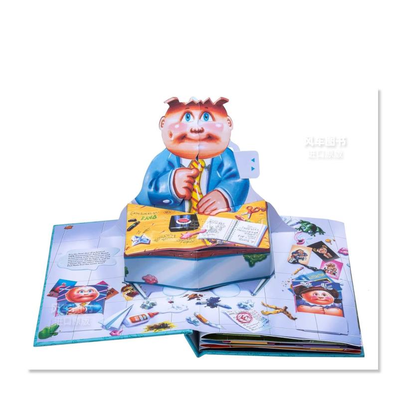 【预 售】垃圾桶小子：终极弹出式年鉴 Garbage Pail Kids: The Ultimate Pop-Up Yearbook 英文影视原版图书外版进口书籍Insight - 图0