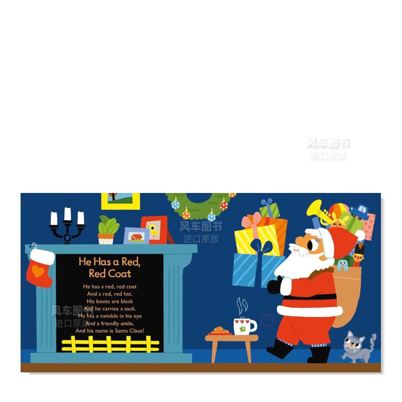 【预 售】聆听圣诞歌曲【Listen to…】Christmas Songs 英文儿童趣味 Marion Billet Nosy Crow - 图2