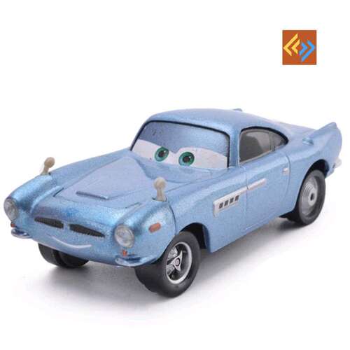 1:55 Disney Cars Metal Diecast Toy Car Lightning McQueen Car - 图2