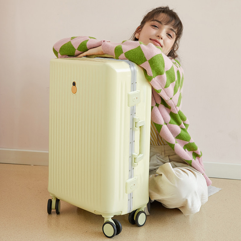 奥蒂雅女ins网红结实耐用24拉杆箱 奥蒂雅旅行箱