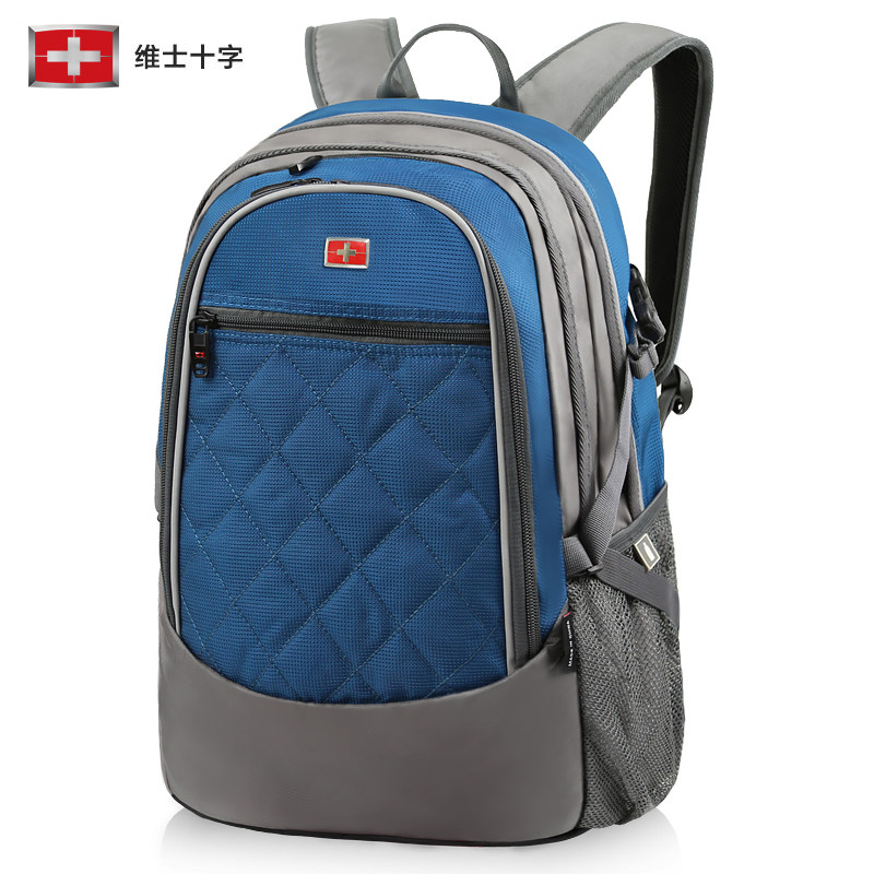 维士十字电脑男士多功能休闲双肩包 victoriacross旗舰双肩背包