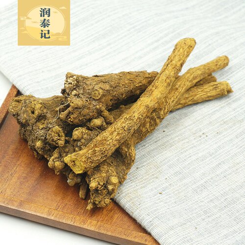 黄芩条500g克中药材野生淡黄芩片根茶正品非黄芩粉双黄莲条芩枯芩 - 图0