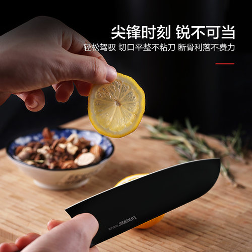 女士专用菜刀家用厨房刀具套装不锈钢厨师切肉切片刀水果刀切菜刀 - 图1