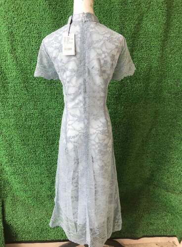 专柜正品 江NZM 80240  春夏款 蕾丝　 旗袍 连衣裙 - 图0