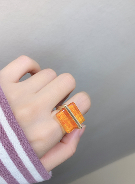 2件包邮韩国东大门wb小众指环