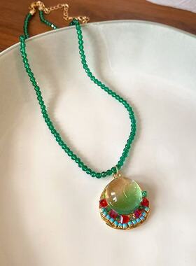 铜合金项链S210 时尚轻奢气质大气百搭项链